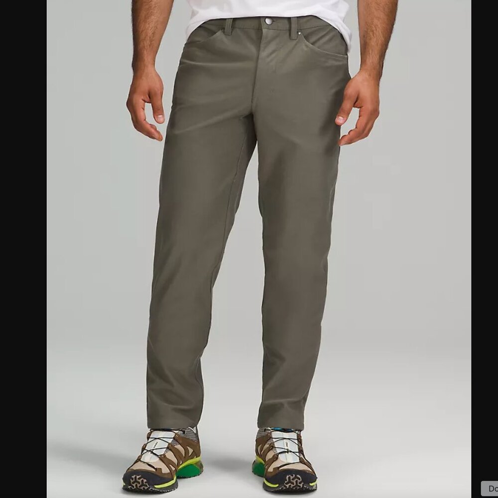 ABC Slim-Fit 5 Pocket Pant 34L Utilitech SZ33 Rover Green